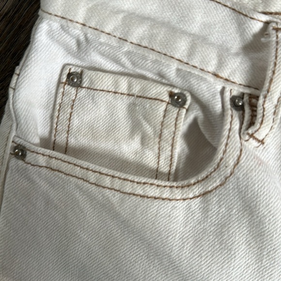 Pacsun white ripped jeans knee high ripped - Picture 8 of 9